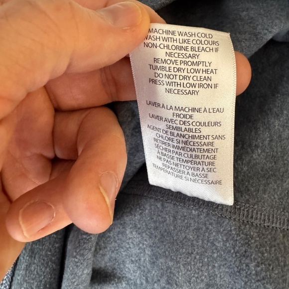 Avia Women's Athletic Performance 1/4 Zip Long Sleeve Pullover Grayish-Blue XL - Picture 7 of 12